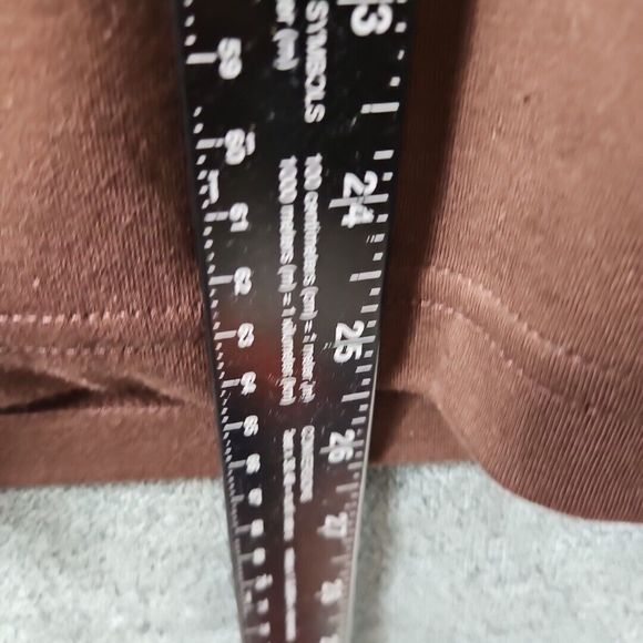 Jennifer Moore Women's sz LG Brown Turtleneck Top NEW - Picture 6 of 9